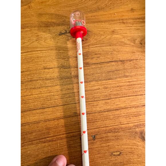 Vintage 1990 Snow Globe Game Pencil - Unique Collectible - Picture 1 of 6